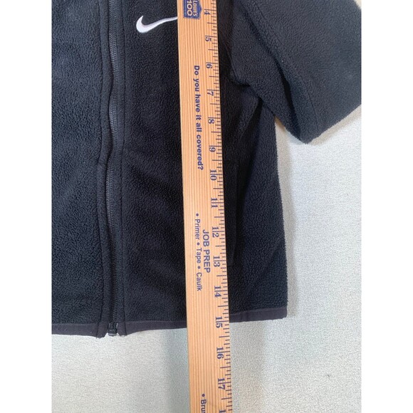 Nike Kids Black Fleece Jacket - Picture 4 of 7